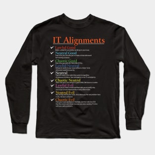 IT Alignments Long Sleeve T-Shirt